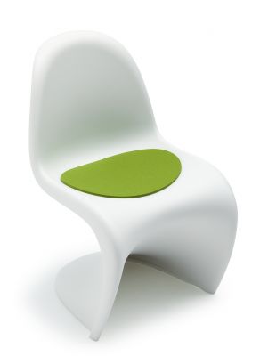 Seat pad - Felt pad Vitra Panton Chair MAY GREEN Hey Sign SINGLE PIECE